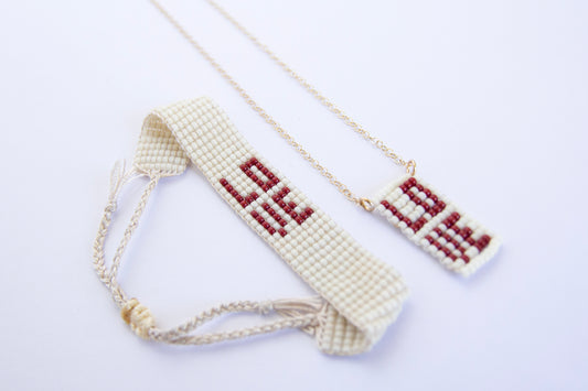 Hand Beaded Love Bracelet