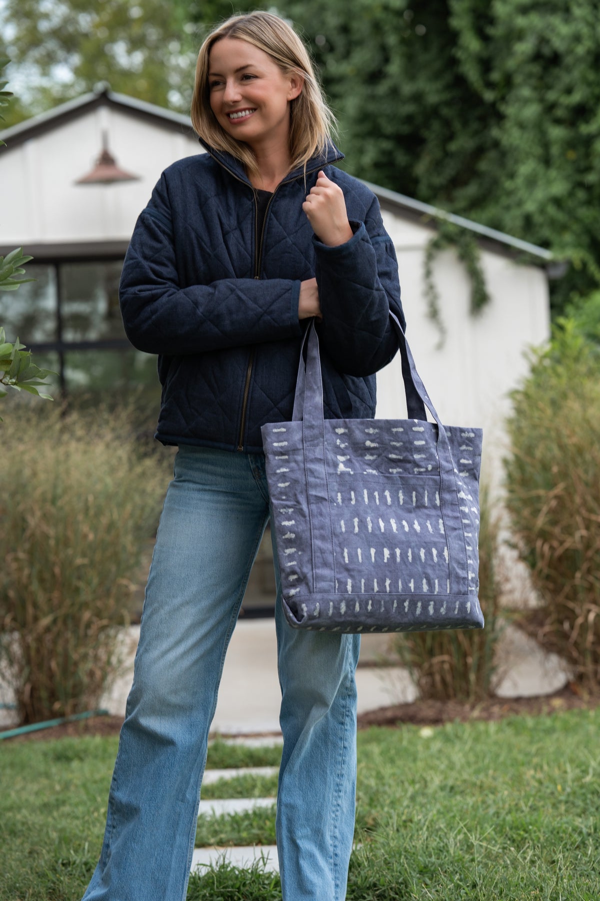Batik Printed Tote