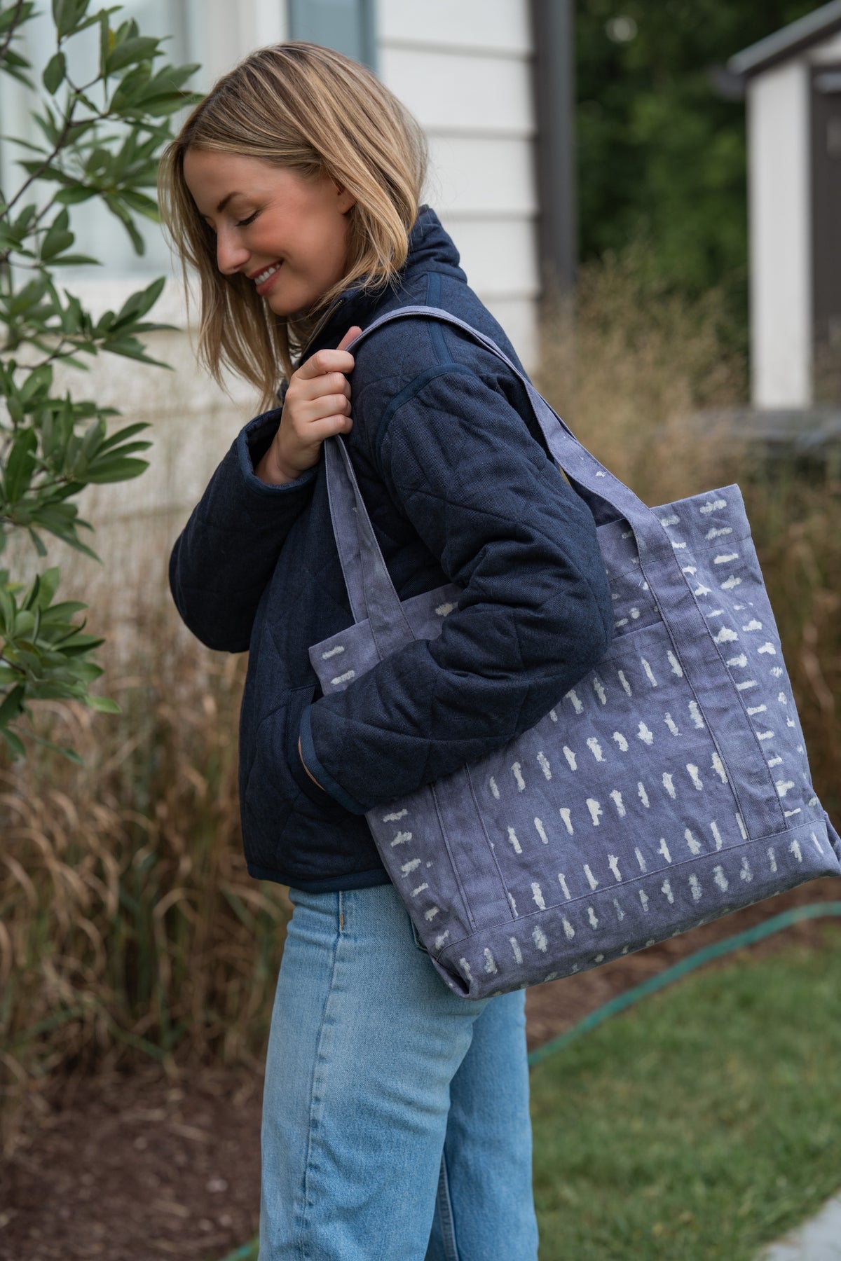 Batik Printed Tote