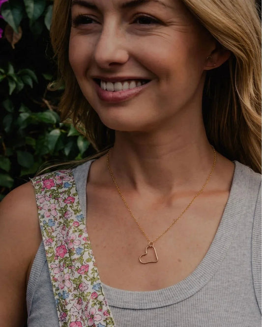 Aurora Heart Necklace