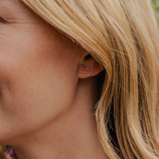 Aurora Heart Earrings
