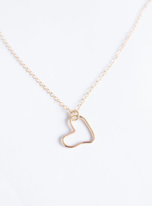 Aurora Heart Necklace
