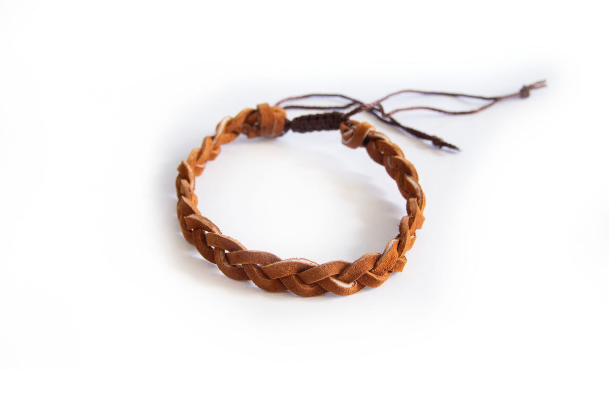 Braided Leather Bracelet