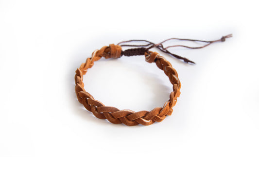 Braided Leather Bracelet