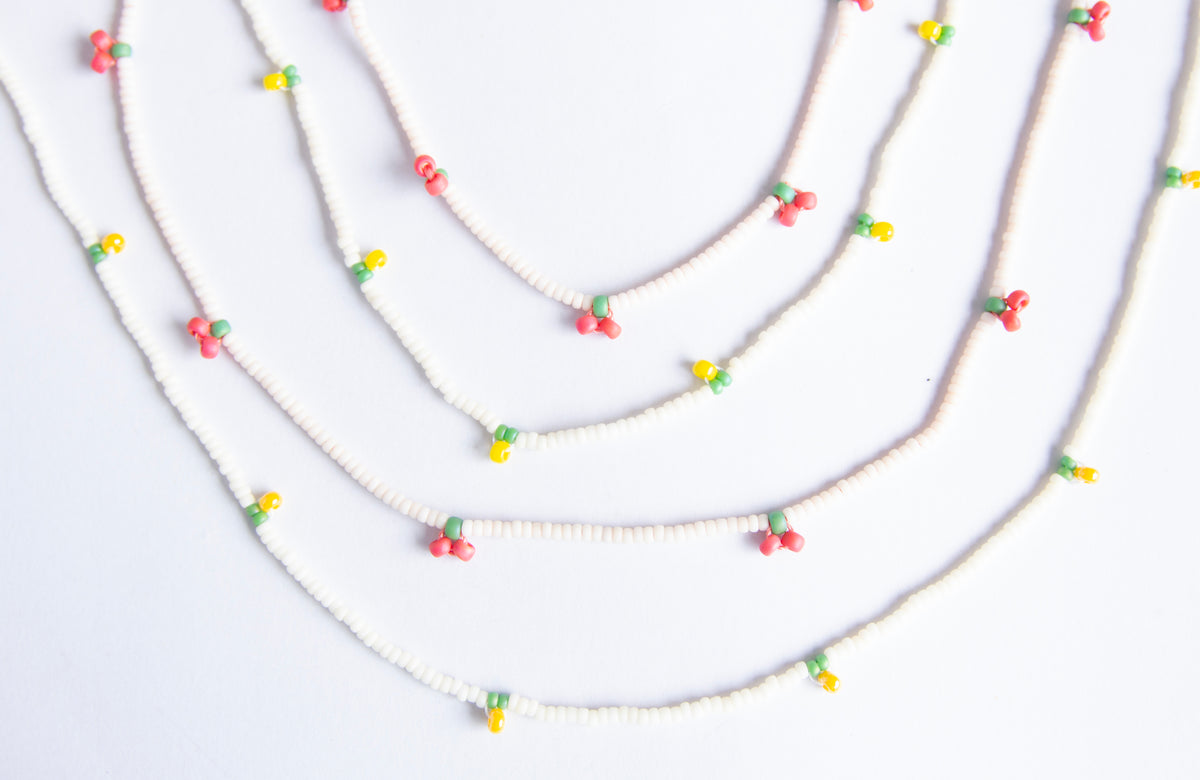 Beaded Fruit Bracelet