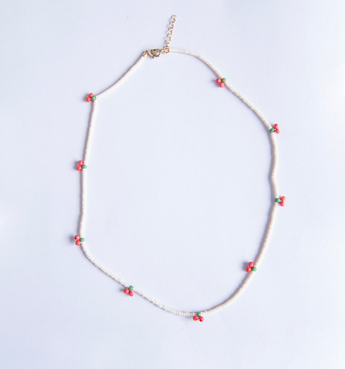 Beaded Fruit Necklace