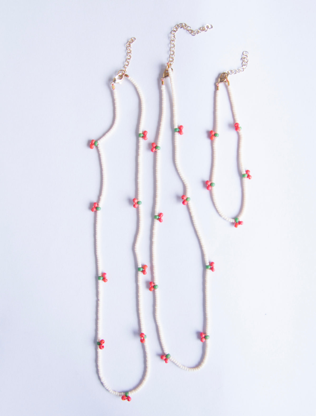 Beaded Fruit Necklace