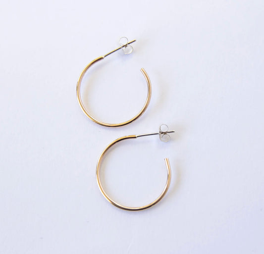 Gold Filled Mia Hoops